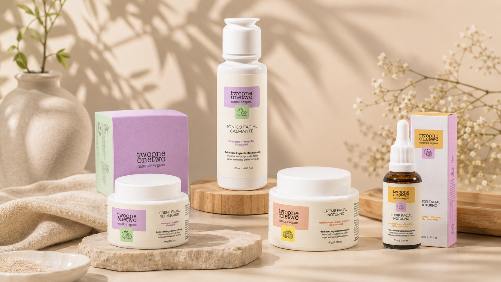 Linha Skincare - Twoone Onetwo