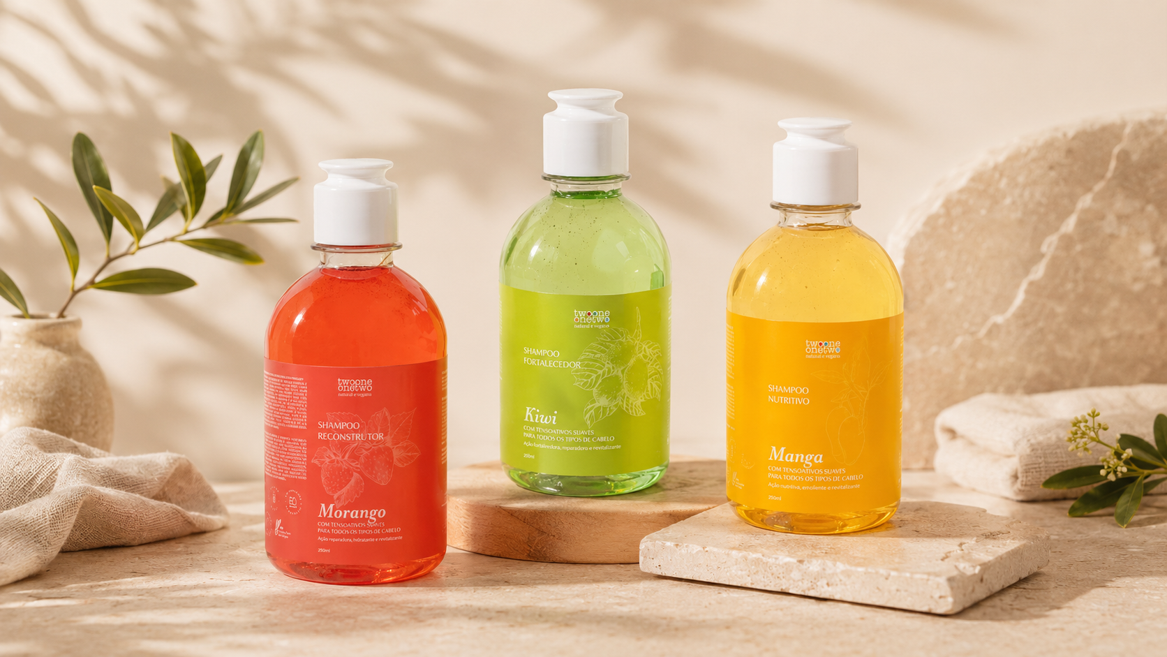 Linha Vegan Beauty - Twoone Onetwo