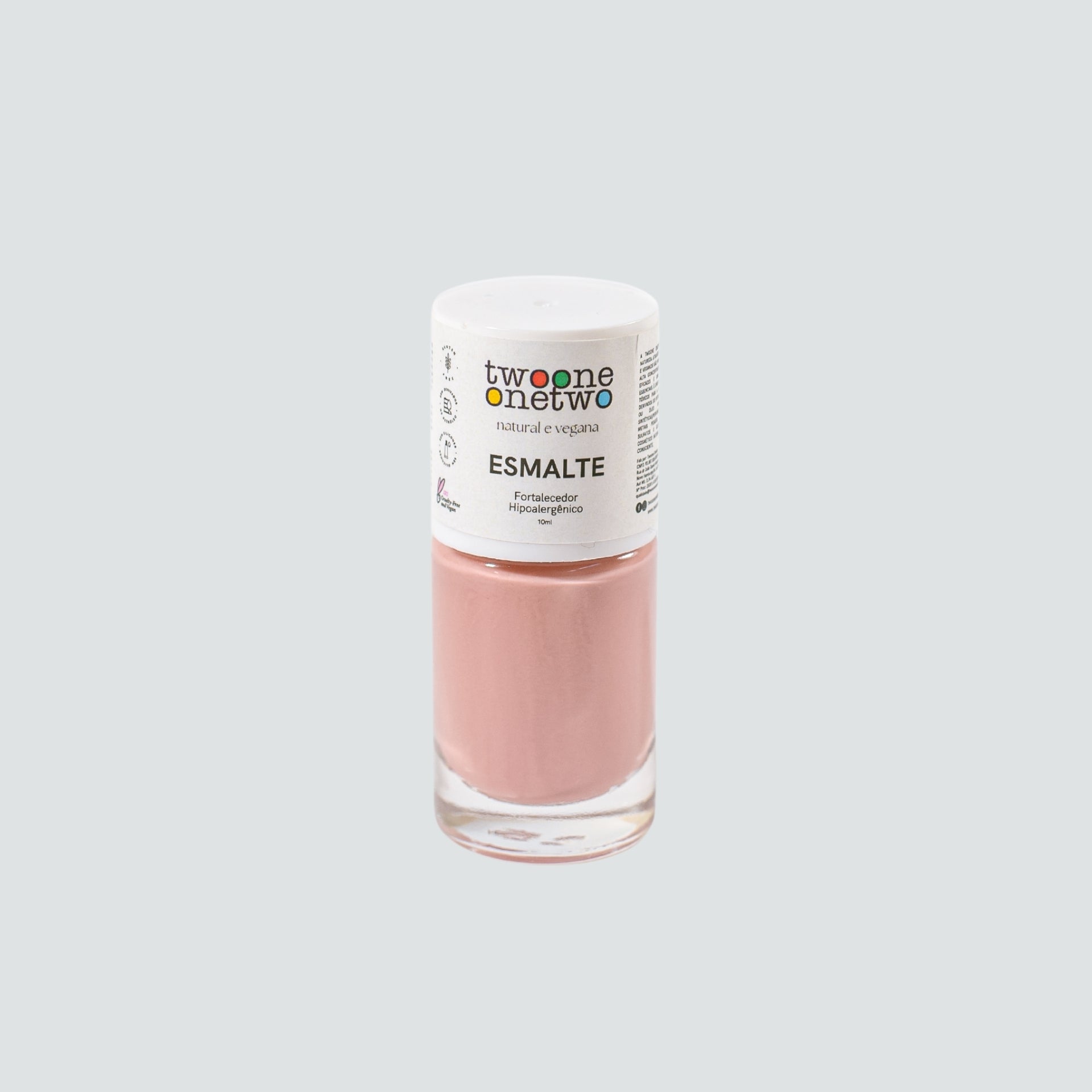 Esmalte Hipoalergênico Cor Prism Rose 10ml - Twoone Onetwo