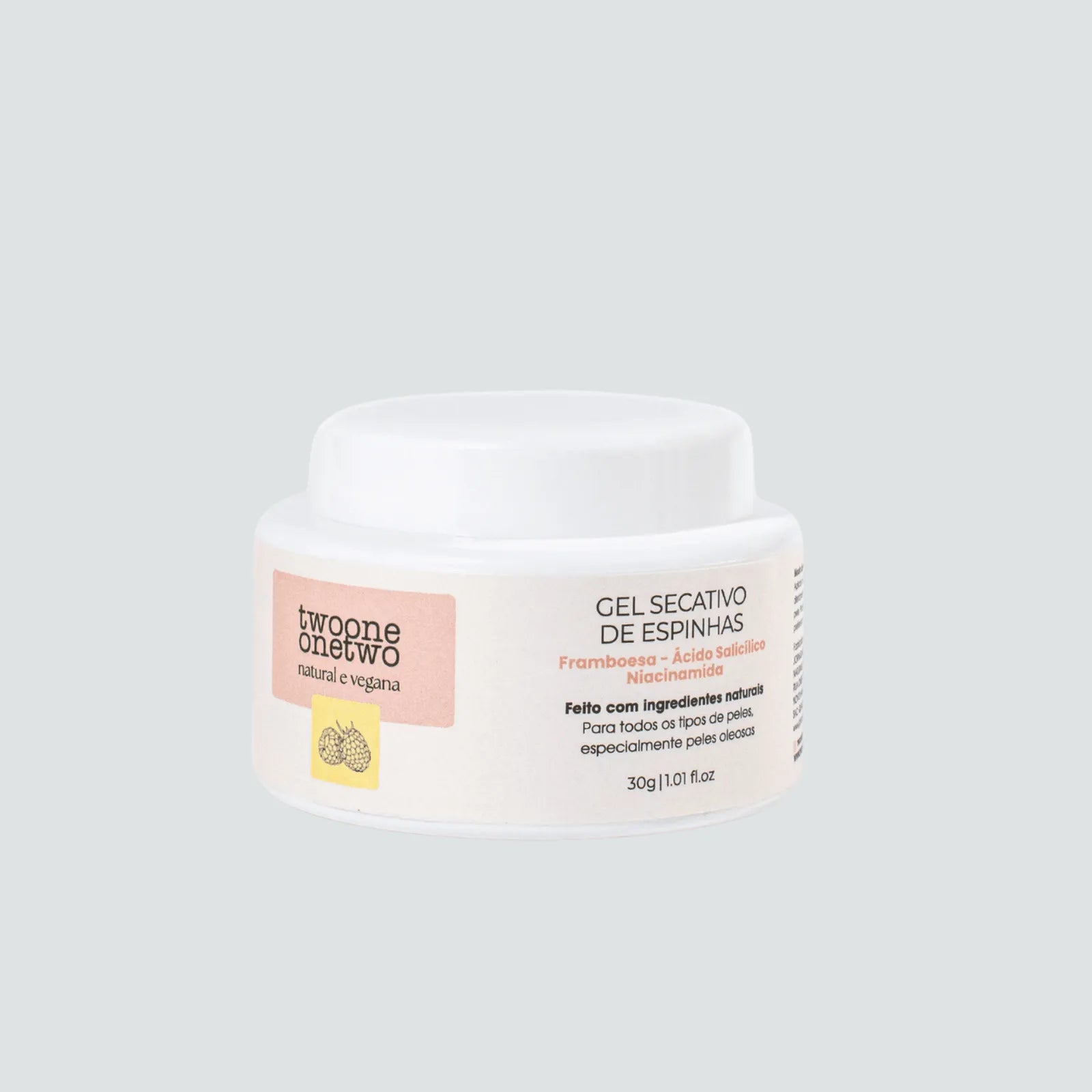 Gel Secativo Acne Ácido Salicílico e Framboesa 30g - Twoone Onetwo