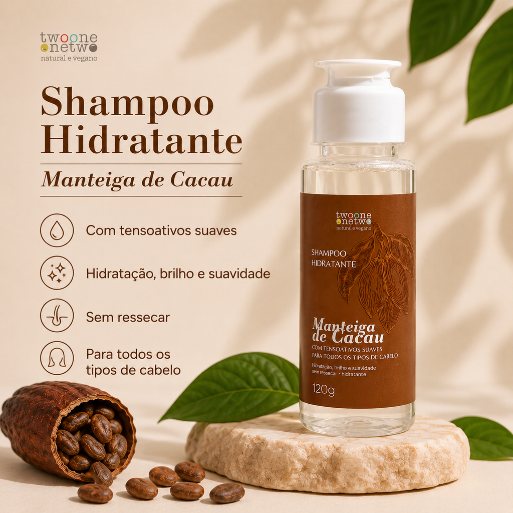 Kit Capilar Hidratante Manteiga de Cacau - Twoone Onetwo
