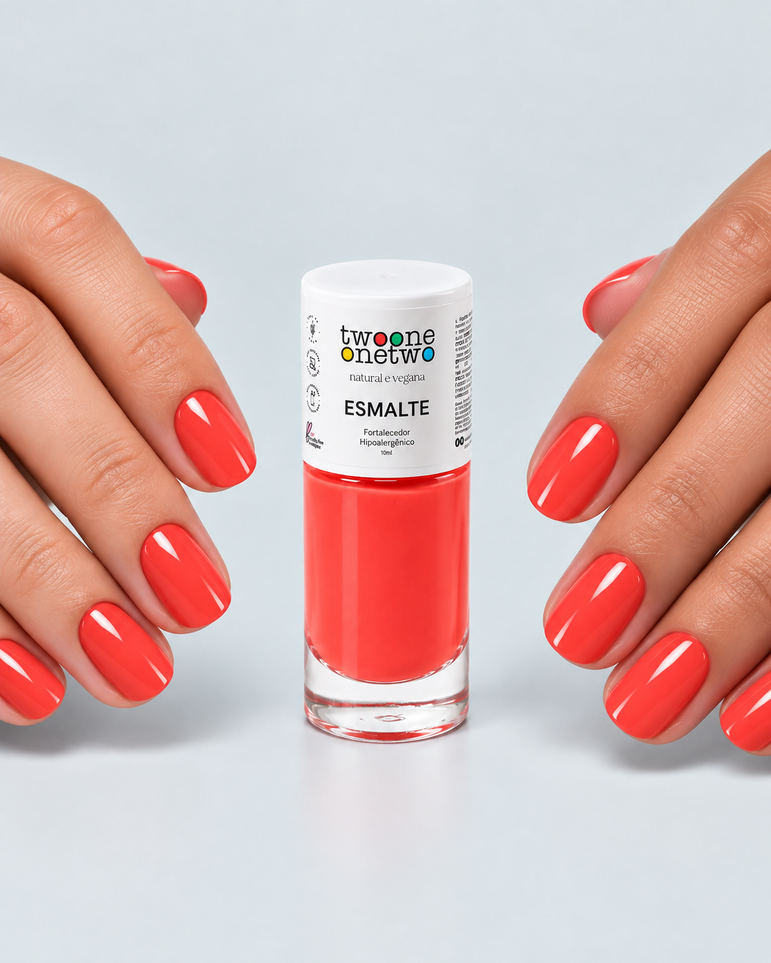 Esmalte Hipoalergênico Twoone Onetwo Natural Vegana Cor Diva