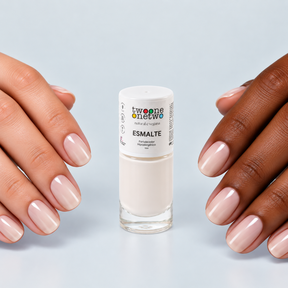 Esmalte Twoone Onetwo Natural Vegana Cor Sand