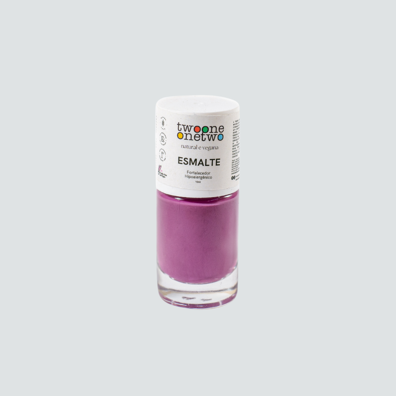 Esmalte Hipoalergênico Cor Purple 10ml - Twoone Onetwo