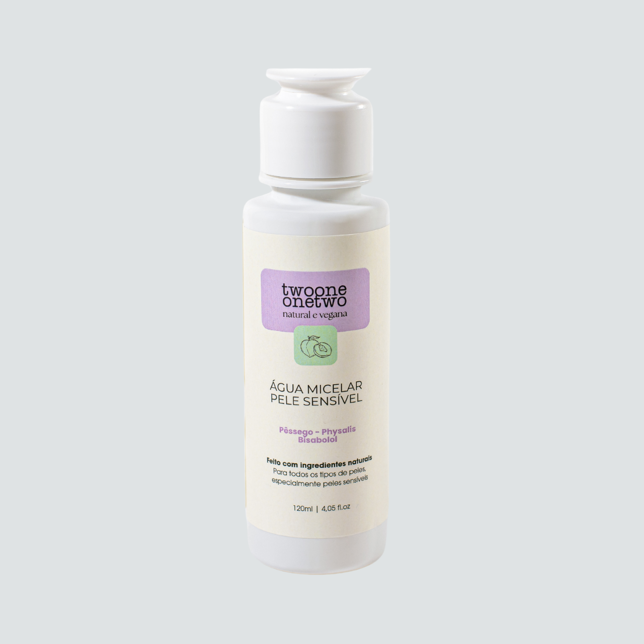 Água Micelar Physalis e Pêssego 120ml