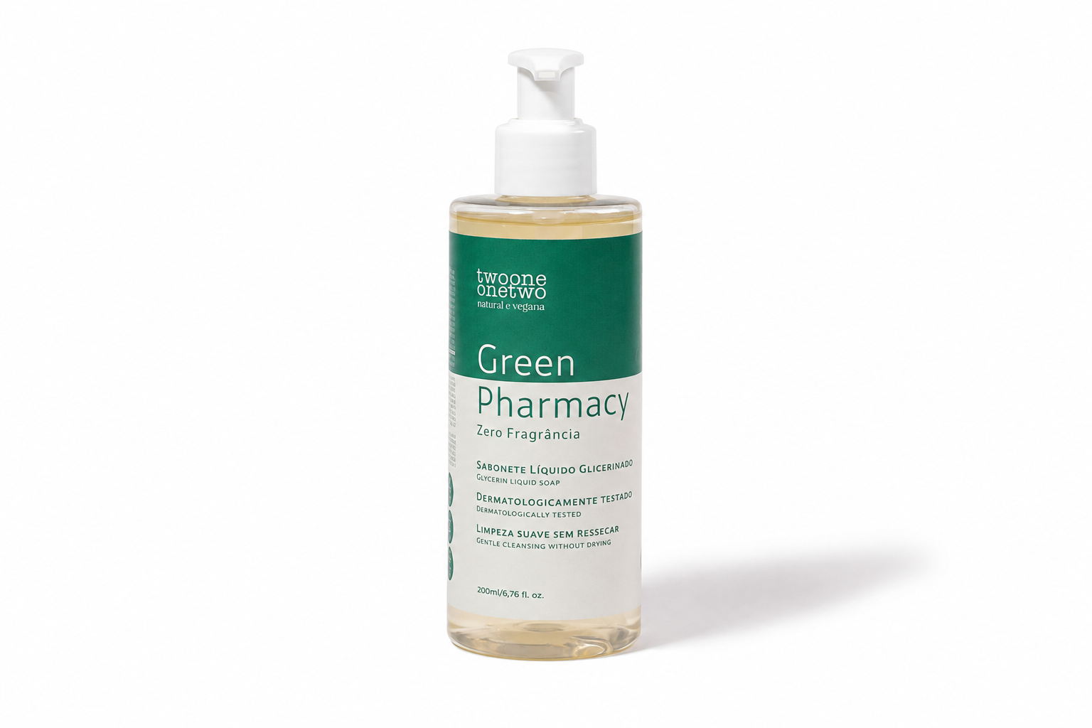 SABONETE LIQUIDO GREEN PHARMACY  ZERO FRAGRANCIA