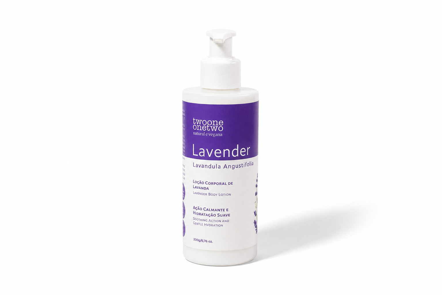 creme corporal calmante Lavanda