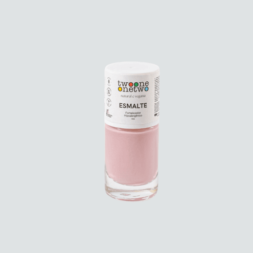 Esmalte Hipoalergênico Cor Cocconut Cream 10ml - Twoone Onetwo